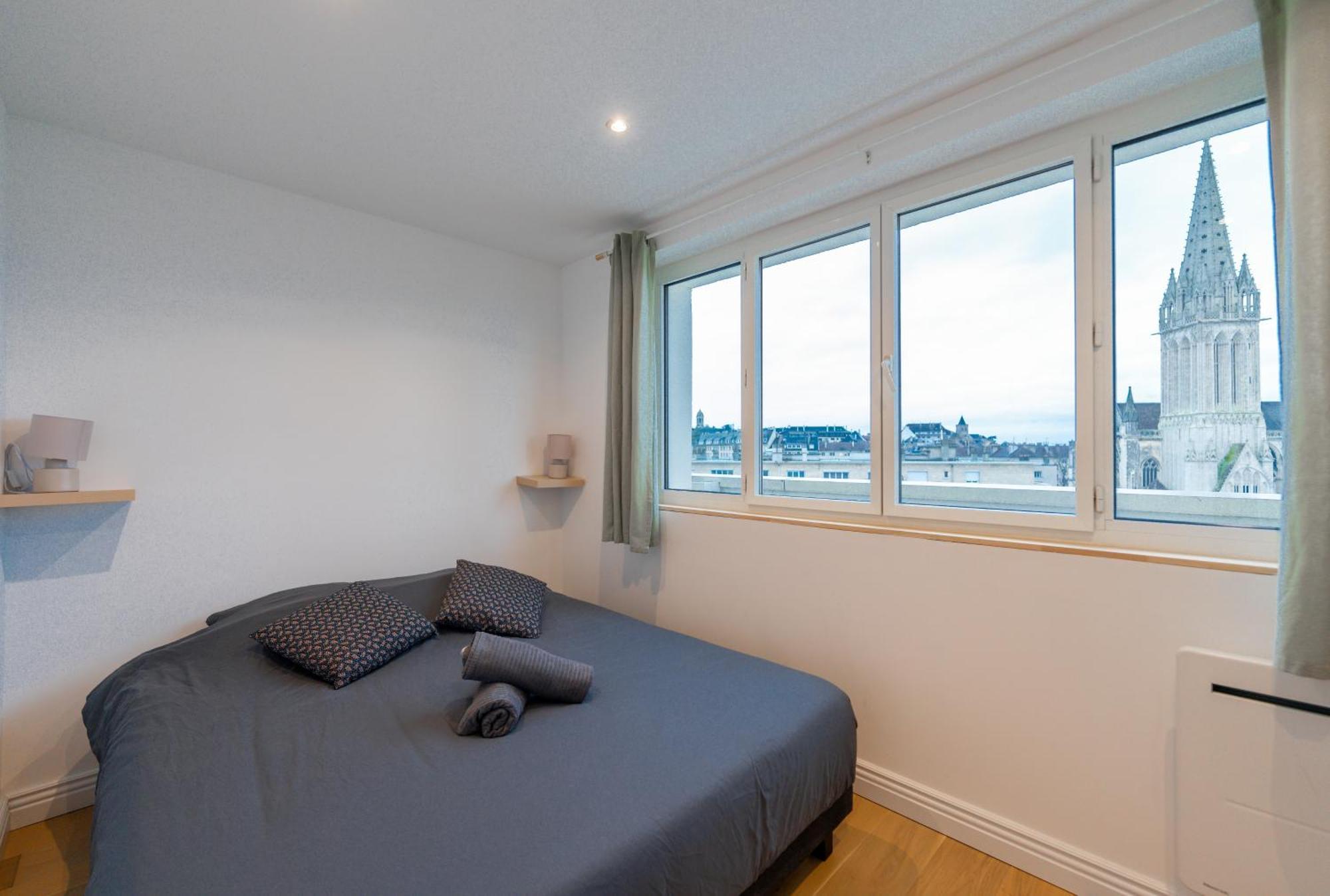 Appt Premium Centre Chateau Terrasse 2 Chambres 6P Vue Exceptionnelle Caen Buitenkant foto
